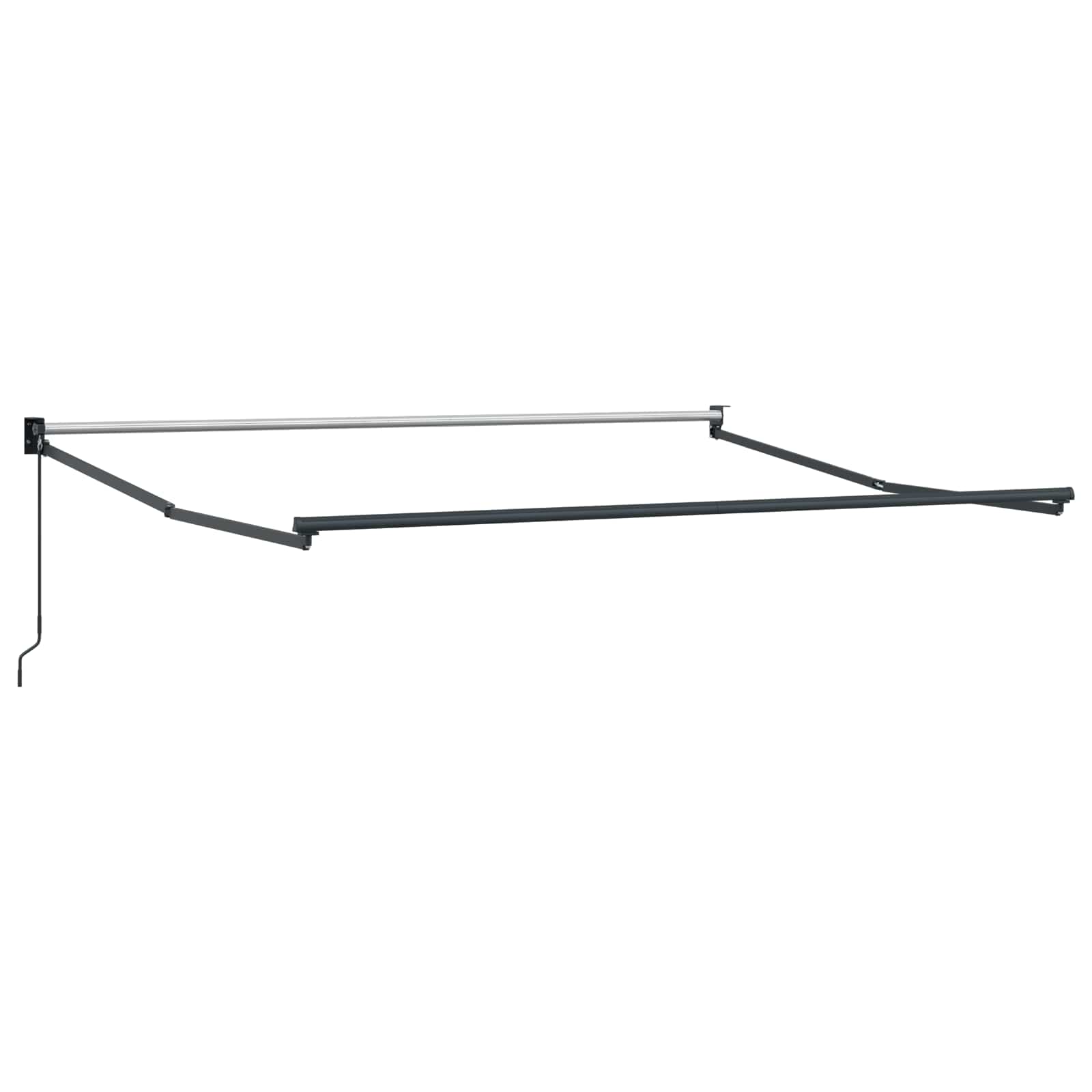 Einziehbare Markise Sand 3,5 x 2 m 100% Polyester und Aluminium