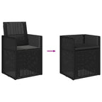 Garten Esszimmerstühle 2 pcs Anthrazit PP