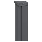 Ausziehbares Seitenmarkise 300 x 100 cm Polyester Rechtwinklig