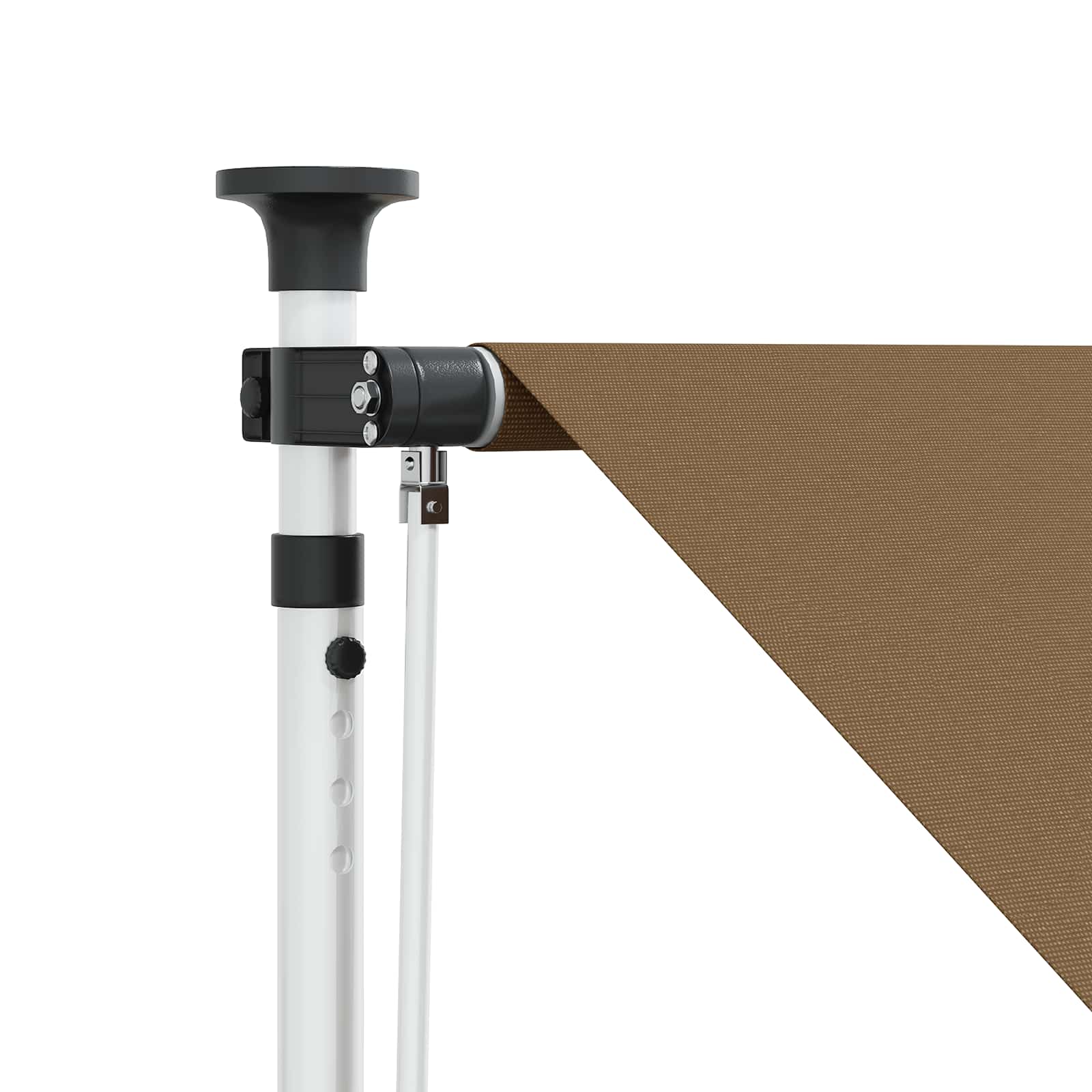 Manuell einziehbare Markise Beige 150 cm
