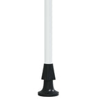 Manuell einziehbare Markise Schwarz 300 cm