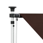 Manuell einziehbare Markise Braun 200 cm