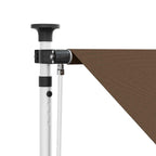 Manuell einziehbare Markise Taupe 400 cm