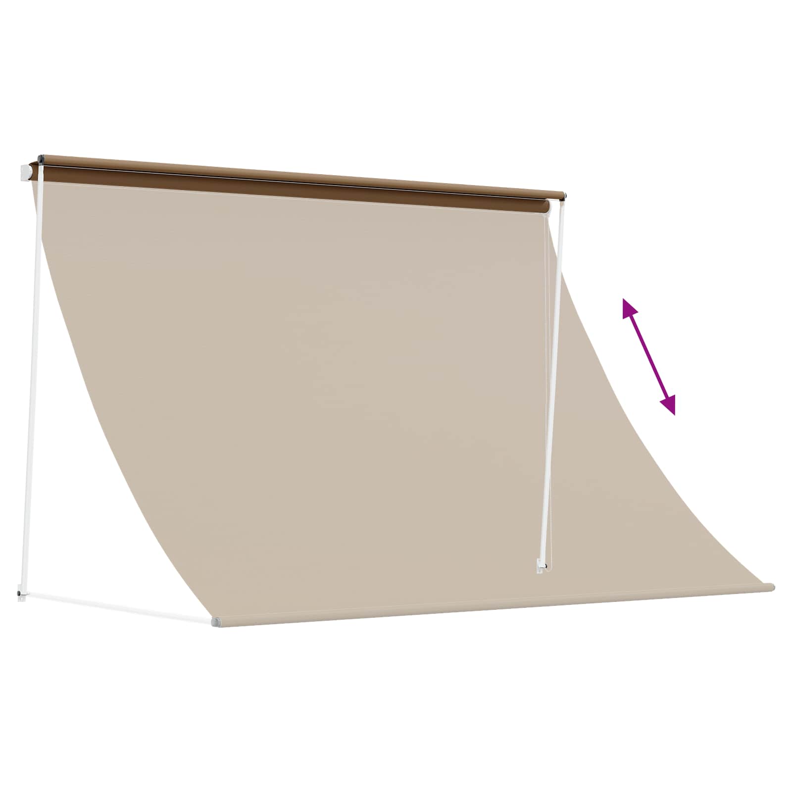 Markise Beige 150 x 150 cm