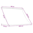 Markise Beige 400 x 150 cm