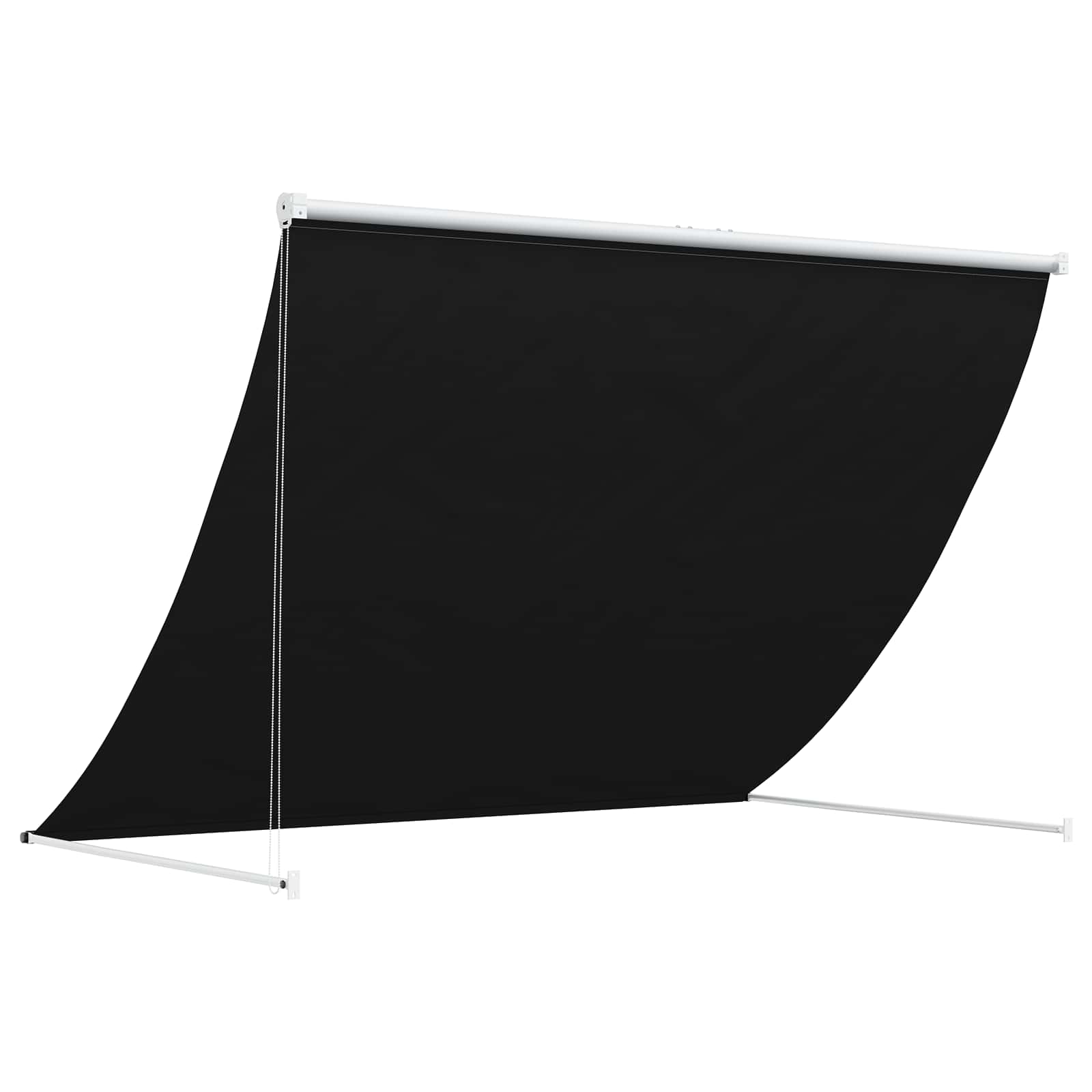 Markise Schwarz 350 x 150 cm
