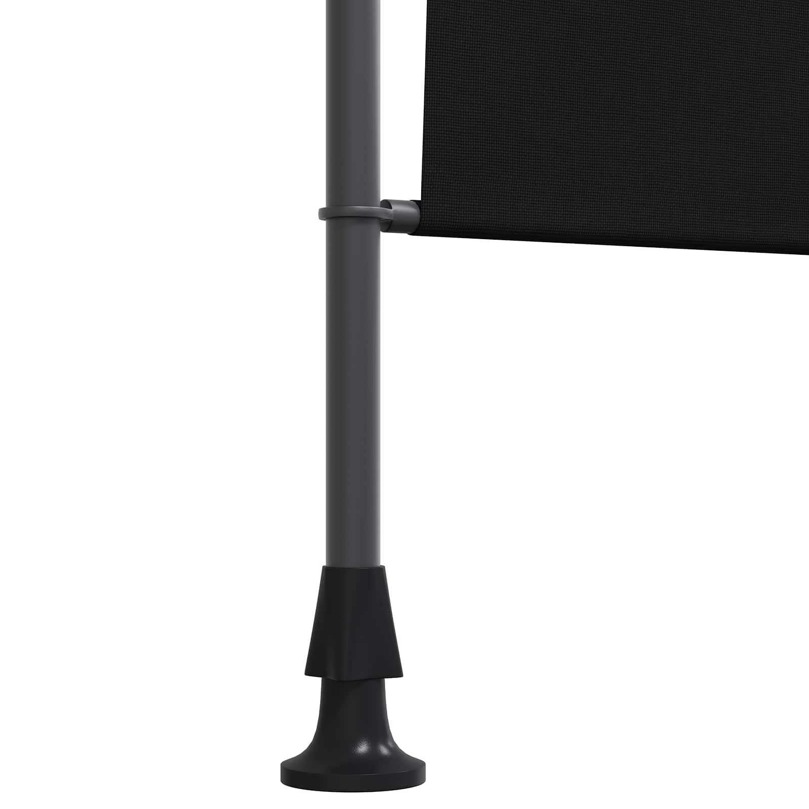 Outdoor Rollo Schwarz 100 x 270 cm