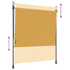 Outdoor Rollo Sand 200 x 270 cm