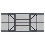 Garten Essgruppe 9 pcs Anthrazit 212 x 90 x 76 cm