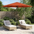 Garten-Sonnenschirm 230 x 230 cm Polyester Rechtwinklig