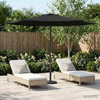 Garten-Sonnenschirm 300 x 300 cm Polyester Rechtwinklig
