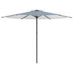 Garten-Sonnenschirm 300 x 300 cm Polyester Rechtwinklig
