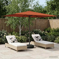 Garten-Sonnenschirm 200 x 300 cm Polyester Rechtwinklig