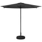 Garten-Sonnenschirm 270 x 270 cm Polyester Rechtwinklig