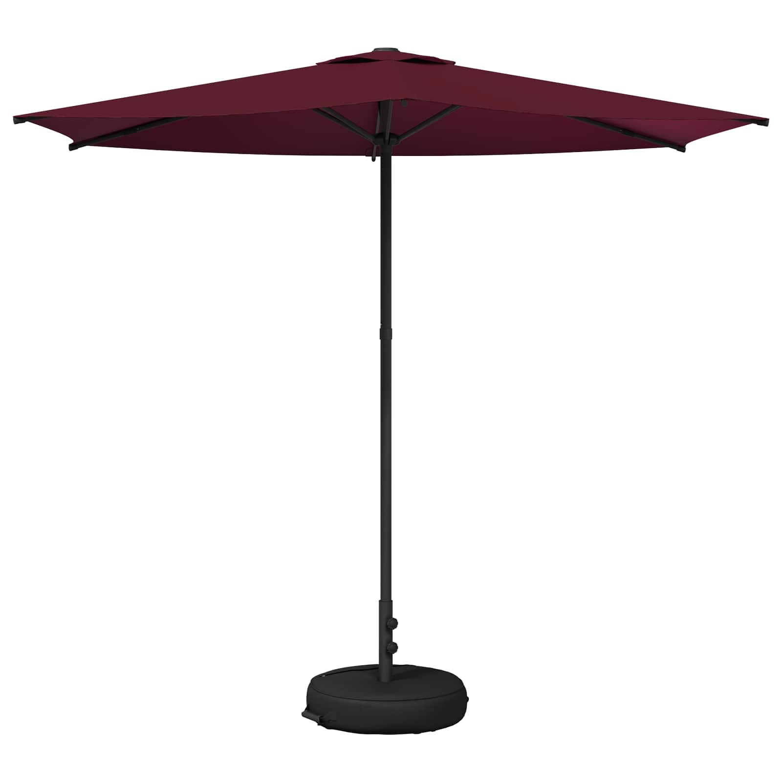 Garten-Sonnenschirm 270 x 270 cm Polyester Rechtwinklig