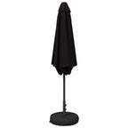 Garten-Sonnenschirm 270 x 270 cm Polyester Rechtwinklig Schwarz