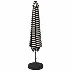 Garten Sonnenschirm mit LED-Lichtern 230 x 230 cm Polyester