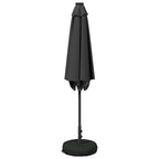 Garten Sonnenschirm mit LED-Lichtern 270 x 270 cm Polyester