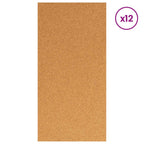 Korkplatte 12 pcs 100 x 50 x 0,5 cm Kork Braun