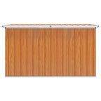 Außenlagerbox Verzinkter Stahl 171 x 99 x 93 cm Holzähnlich