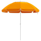 Garten-Sonnenschirm 240 cm 170T Polyester Orange