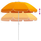 Garten-Sonnenschirm 240 cm 170T Polyester Orange