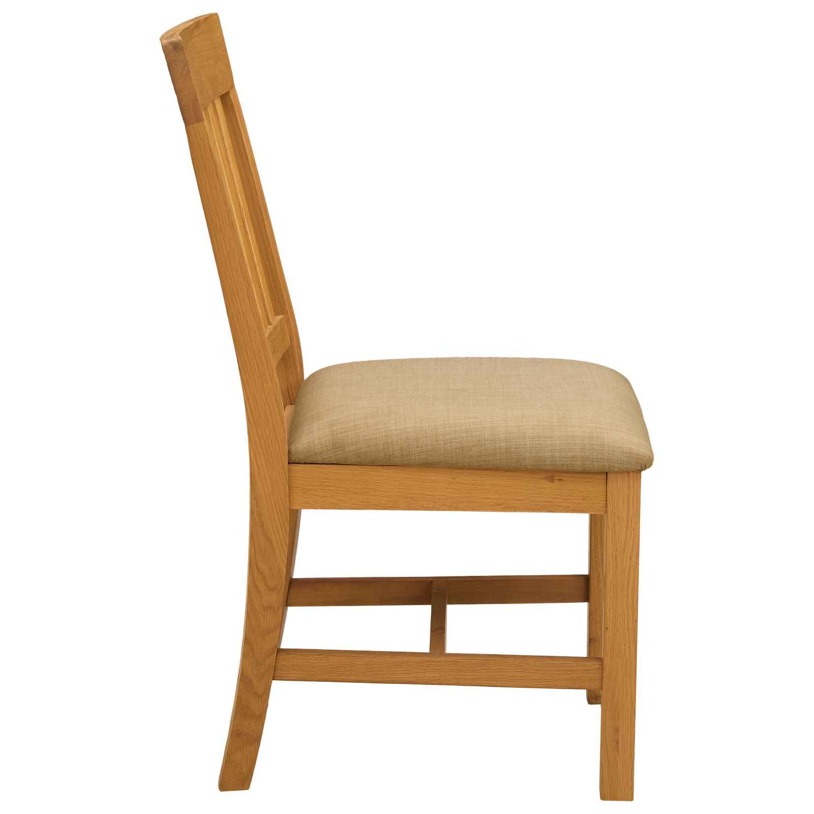 Esszimmerstuhl VENLO 2 pcs Massivholz Eiche Beige