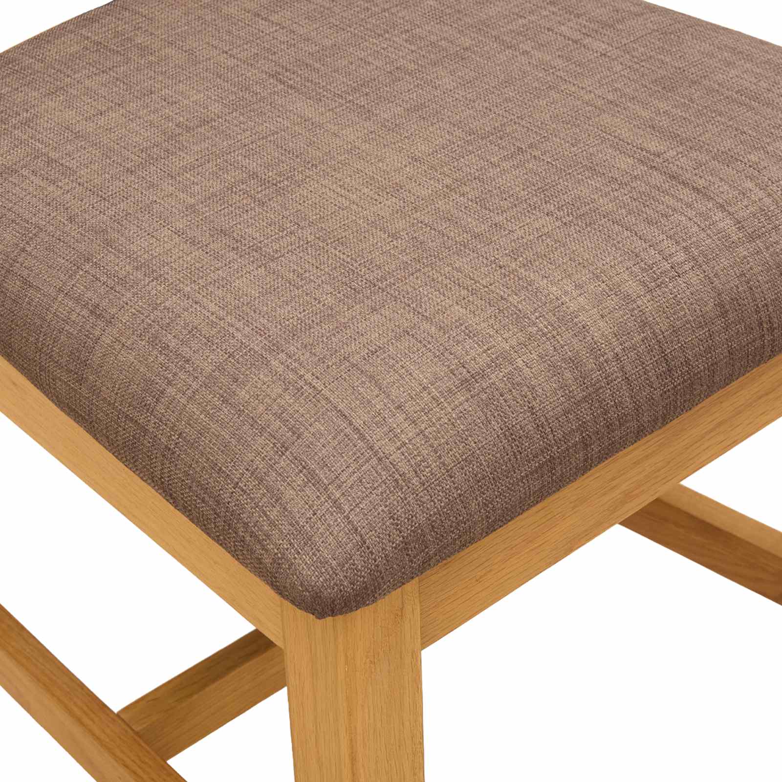 Esszimmerstuhl 2 pcs Massivholz Eiche Grau 45 x 51 x 105 cm