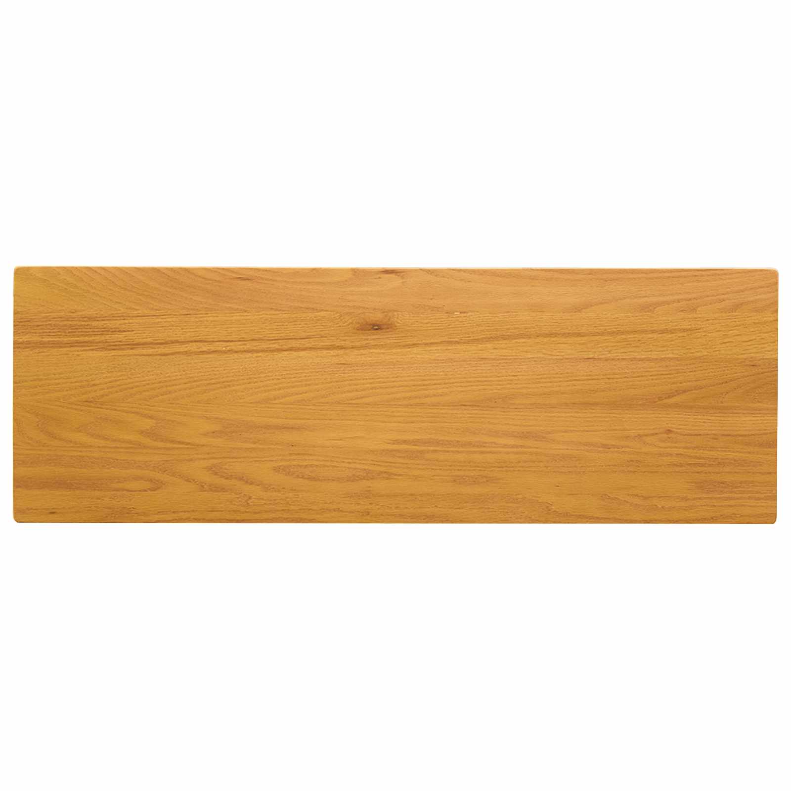 Esstischbank 95 x 32 x 45 cm Massivholz Eiche Natur