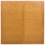Esstisch 90 x 90 x 75 cm Massivholz Eiche Natur Quadratisch