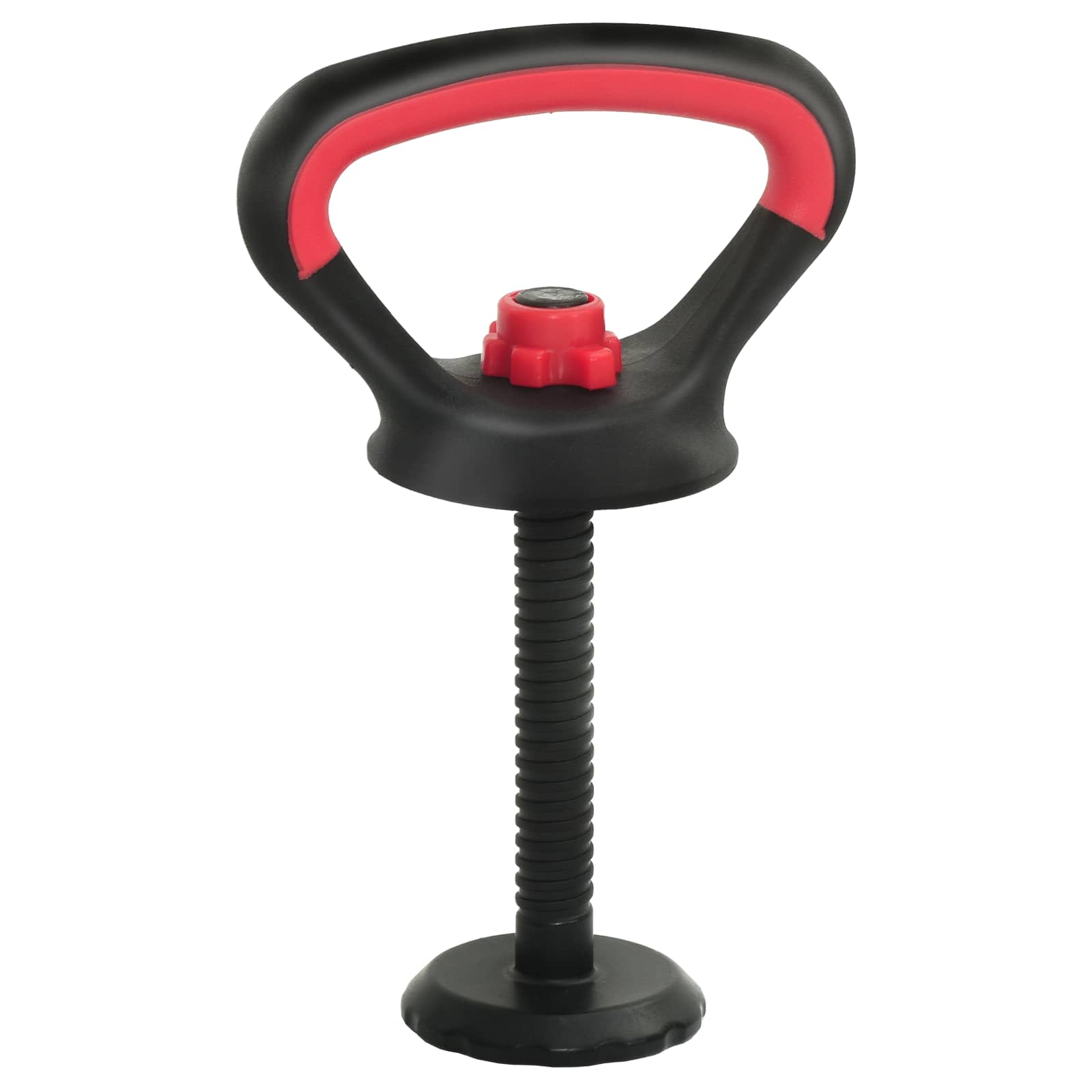 4-in-1 Hantelset 40kg Schwarz und Rot Zement und Eisensand
