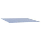 Markisenersatzstoff Blau und Weiß 350 x 250 cm Polyester