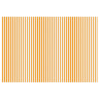Markisenersatzstoff Gelb und Weiß 350 x 250 cm Polyester