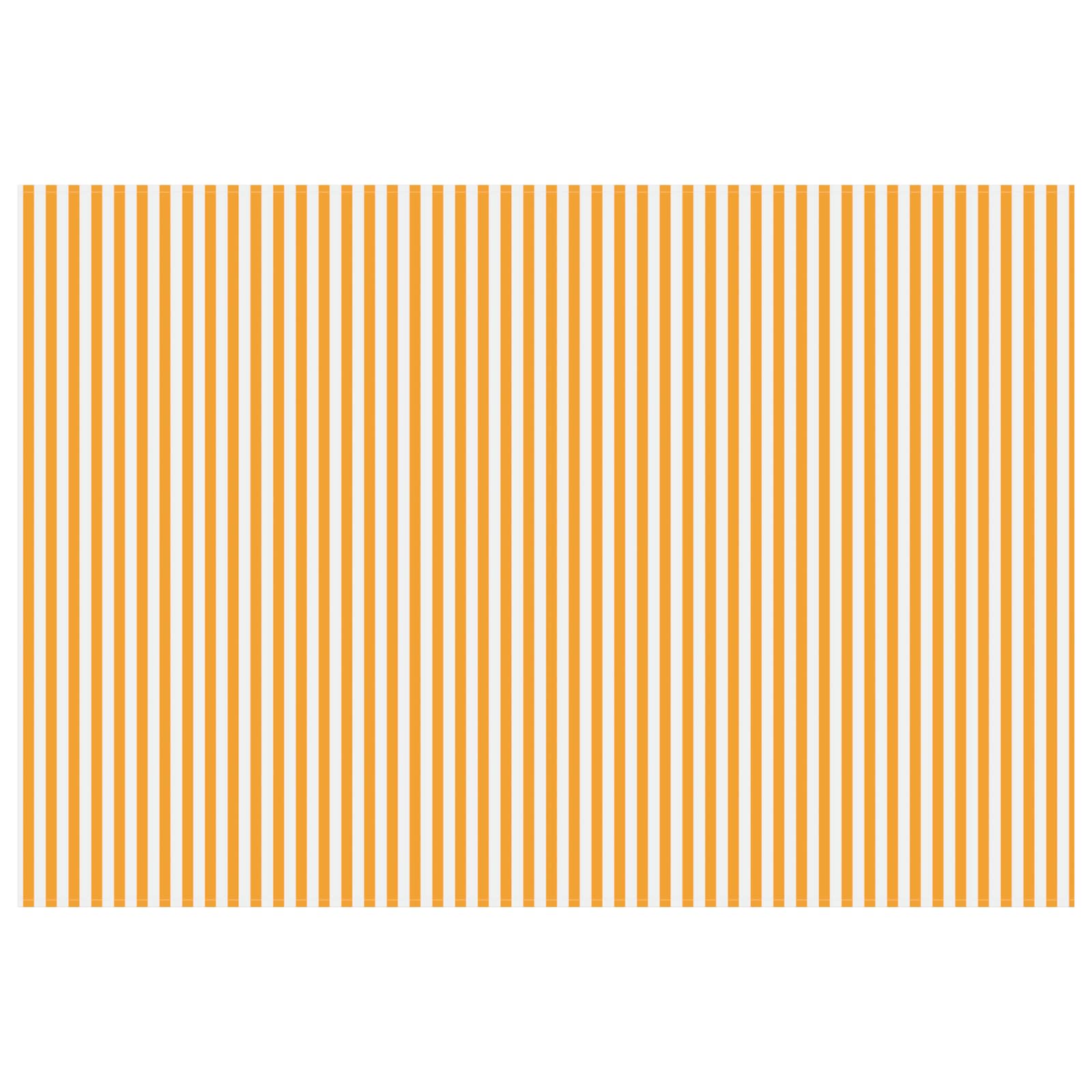 Markisenersatzstoff Gelb und Weiß 600 x 300 cm Polyester