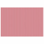 Markisenersatzstoff Rot und Weiß 450 x 350 cm Polyester