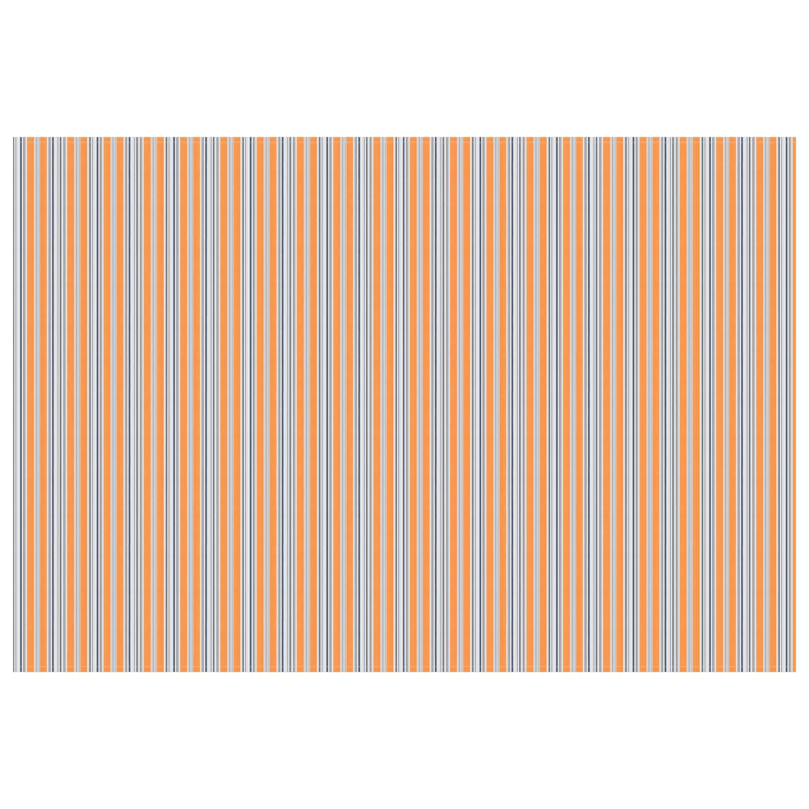 Markisenersatzstoff Blau und Orange 450 x 300 cm Polyester
