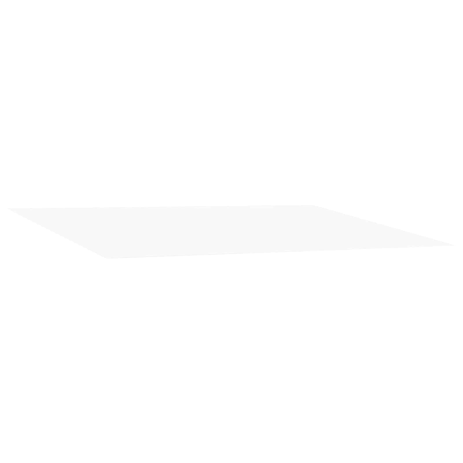 Markisenersatzstoff Weiß 400 x 300 cm Polyester