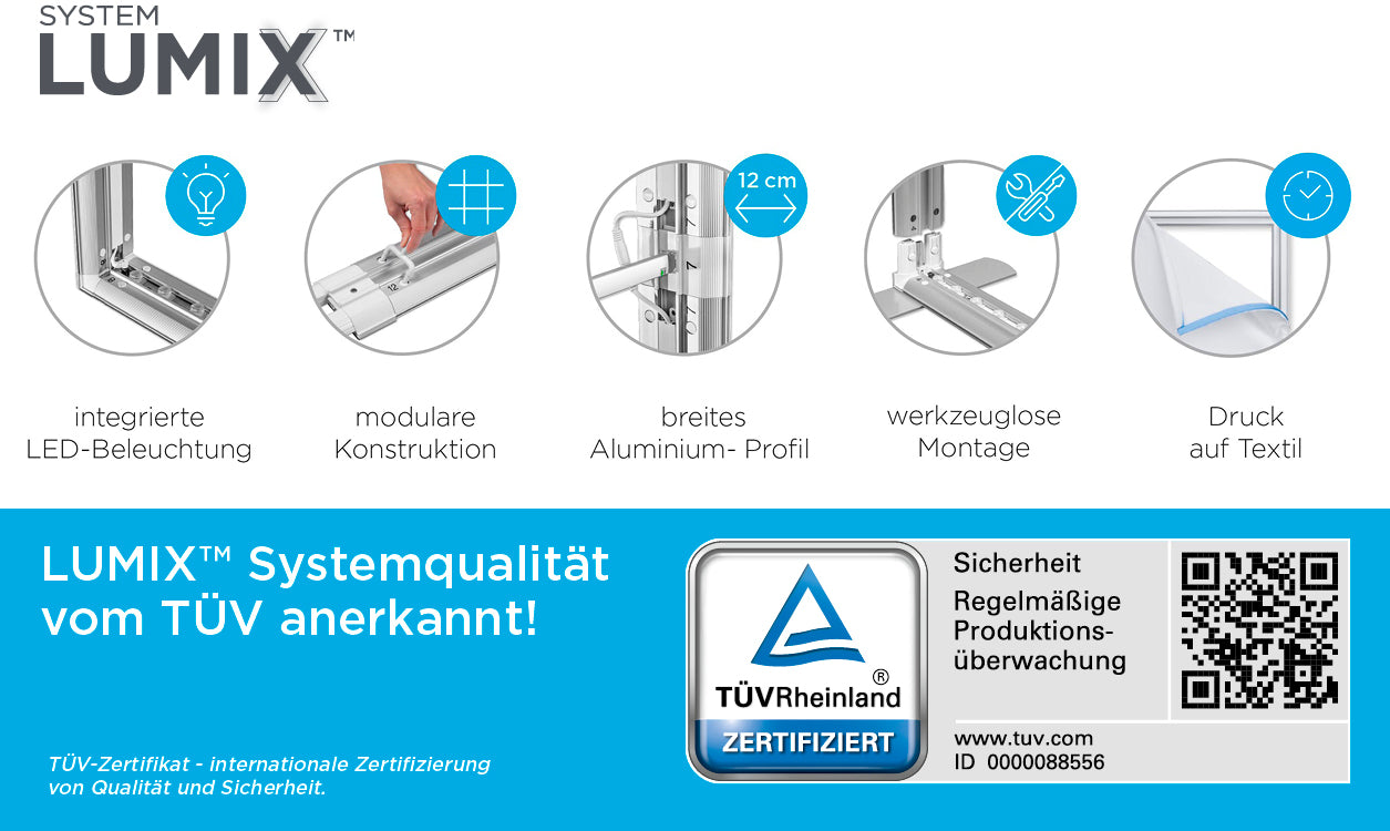 LUMIX™ PRO Messewand