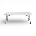 Banketttisch E180 (180x75 cm) - weiss-1