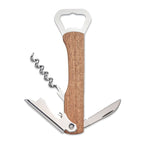 Wooden bottle opener