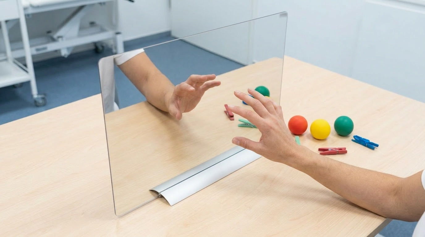 ErgoSpiegel Therapiespiegel mit Aluminium-Spiegelfläche