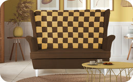 Sofa Carol Duo dunkelblau Ausführung S.U.2