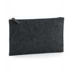 Filz Dokumententasche mit Reißverschluss - dunkelgrau