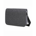 Filz Shoulder Bag - grau / schwarz Handtaschen