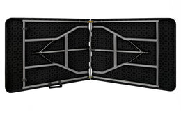 Eventtisch E180 180 x 75 cm, schwarz