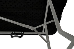 Eventtisch E180 180 x 75 cm, schwarz