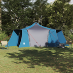 Tipi Zelt mit Dach mit Speicher Blau 492 x 492 x 275 cm Taft