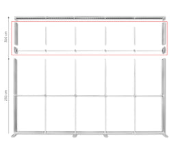 Erhöhung für LUNIX™ 500x250 cm