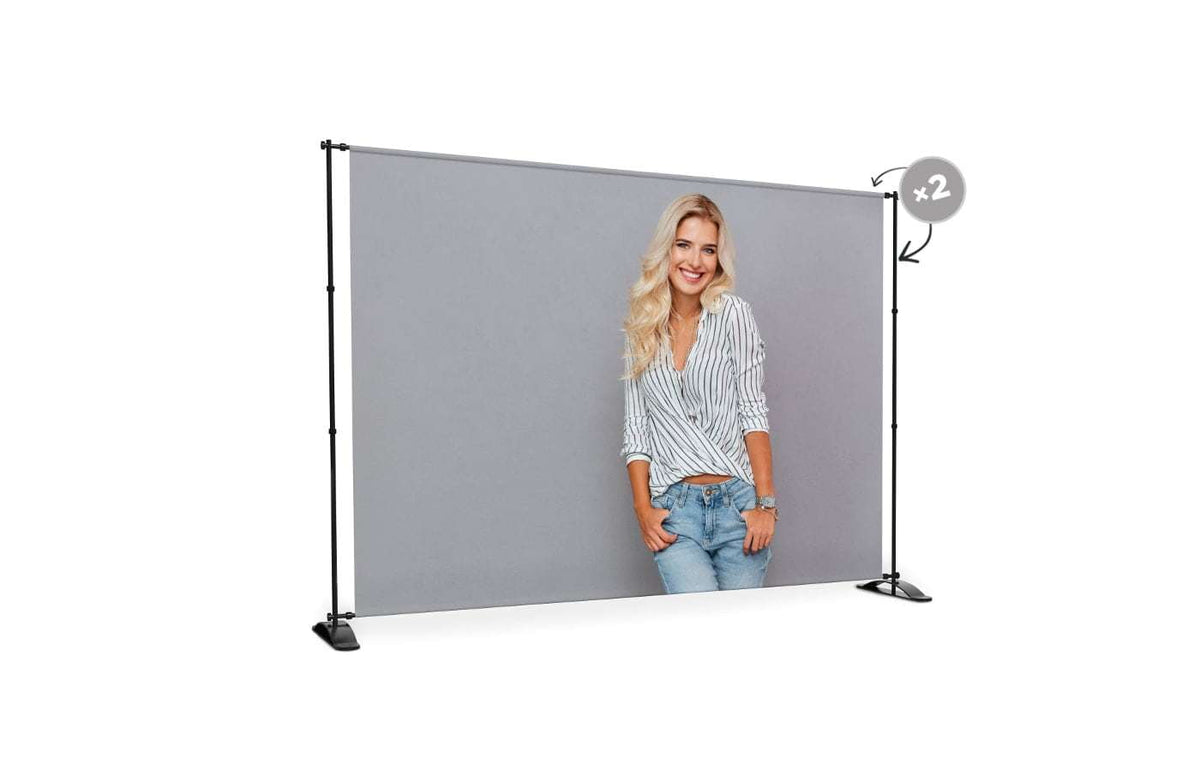 VERSUM Bannerwand - flexibles System für großformatige Bannergrafiken