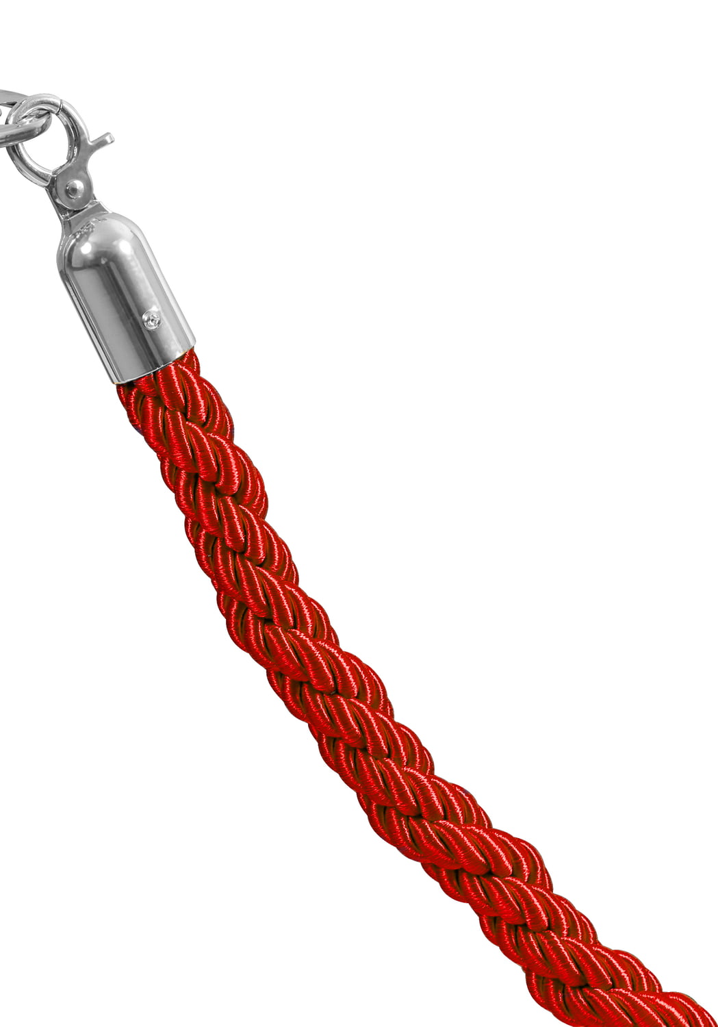 Rote Kordel - chrom Schnalle-0